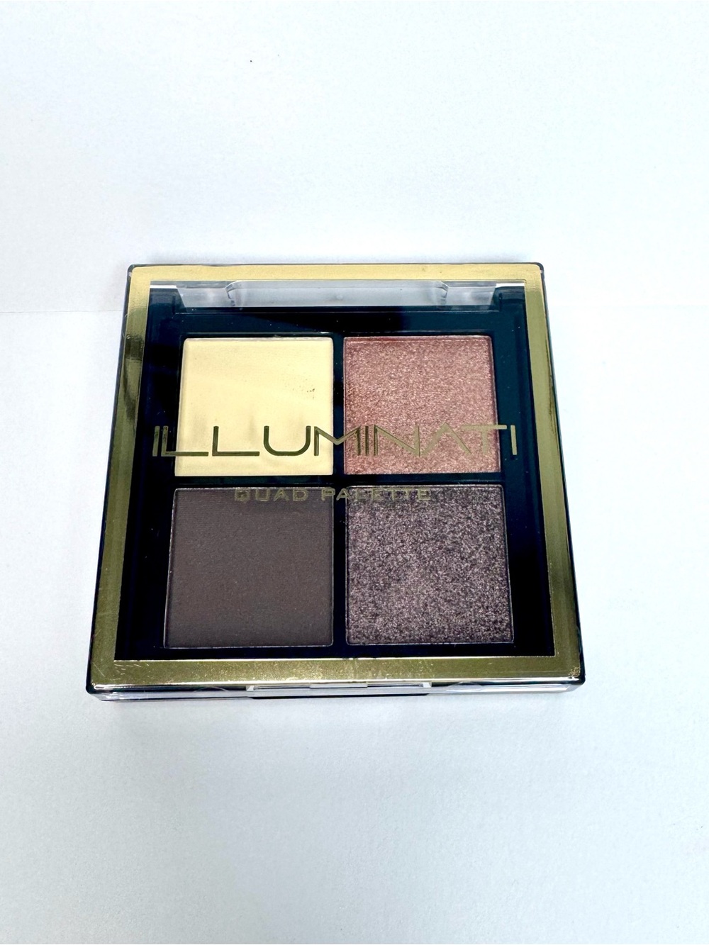 ILLUMINATI Quad Eyeshadow Palette - Cream, Rose Gold, Taupe, Deep Brown